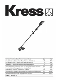 Notice KRESS KG161.9 триммер для травы