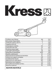 Notice KRESS KG757E.9 Tondeuse à gazon