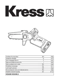 Notice KRESS KG343E.9 Scie