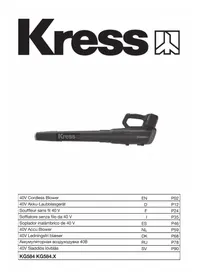 Notice KRESS KG584 Souffleur
