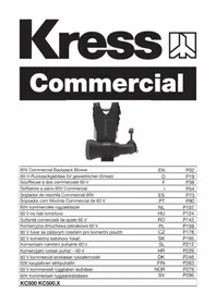 Notice KRESS KC500.9 Souffleur