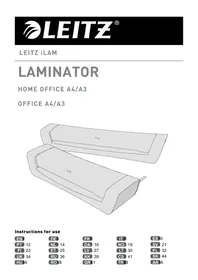 Notice LEITZ ILAM 7440-00-89 Machine à laminer