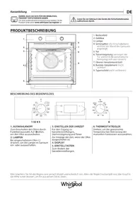 Notice WHIRLPOOL OMR58RR0X Four électrique