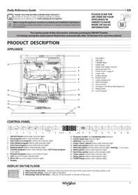 Notice WHIRLPOOL W8I HF58 TUS Astianpesukoneet