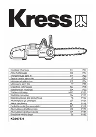 Notice KRESS KG367E.9 Πριόνι