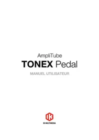 Notice IK Multimedia TONEX PEDAL Guitare