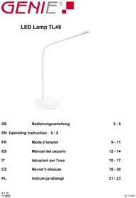 Notice Genie TL48 Lampe
