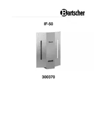 Notice BARTSCHER IF-50 Lutte antiparasitaire