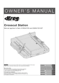 Notice Kreg KMA4100 Nicht kategorisiert