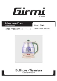 Notice GIRMI BL41 Wasserkocher