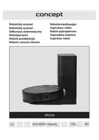 Notice Concept VISIONE 3D VR3550 Aspirateur robot
