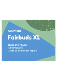 Notice FAIRPHONE FAIRBUDS XL
