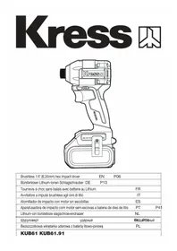 Notice KRESS KUB61.91 Visseuse