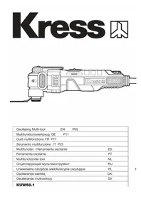 Notice KRESS KUW58 Outils multifonctions