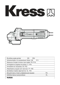 Notice KRESS KUS26 Broyeur