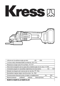 Notice KRESS KUH10.91 Broyeur