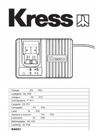 Notice KRESS KAC21 Батарея