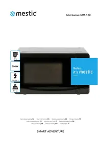 Notice Mestic MM-120 Microonde