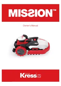 Notice KRESS MISSION KR236E Tondeuse à gazon