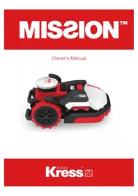 Notice KRESS MISSION KR174E Tondeuse à gazon
