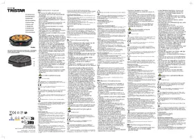 Notice TRISTAR PD-8962 Crépière