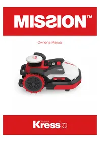 Notice KRESS MISSION KR172E.A Tondeuse à gazon