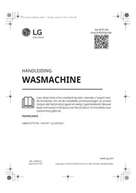Notice LG GC3R709S1 Wasmachine