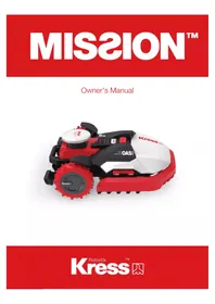Notice KRESS MISSION KR233E Tondeuse à gazon