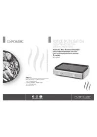 Notice RIVIERA & BAR PLANCHA PRO QPL 1060 Grill plate