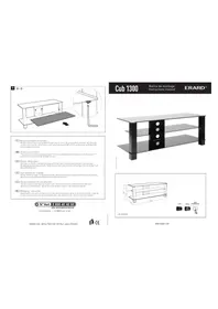 Notice ERARD CUB 1300 Meuble TV