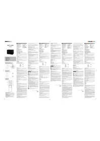 Notice MUSE M-620 SH Haut-parleur