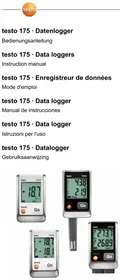 Notice Testo 175T2 Thermomètre