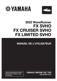 Notice YAMAHA WAVERUNNER FX CRUISER SVHO Non catégorisé
