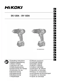 Notice HiKOKI DS12DA Bormașină
