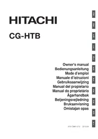 Notice HiKOKI CG-HTB Non catégorisé
