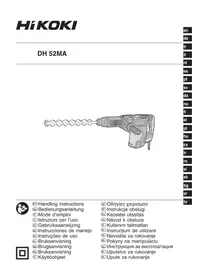Notice HiKOKI DH52MA Ciocan