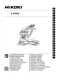 Notice HiKOKI C8FSHG Fierăstrău