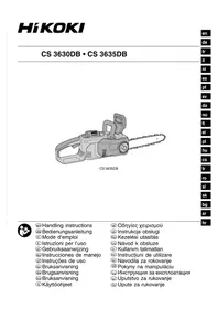Notice HiKOKI CS3630DB Fierăstrău