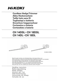 Notice HiKOKI CH14DSL Heckenscheren