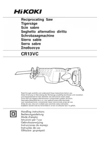 Notice HiKOKI CR13VC Säge