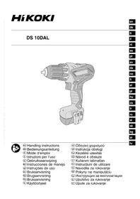 Notice HiKOKI DS10DAL Bormașină