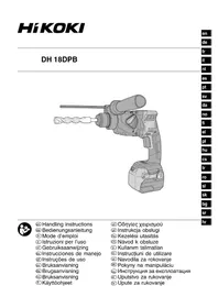 Notice HiKOKI DH18DPB Ciocan