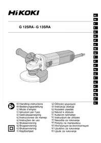 Notice HiKOKI G12SRA Tocător