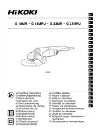 Notice HiKOKI G18MR Tocător