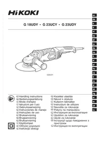 Notice HiKOKI G18UDY Tocător