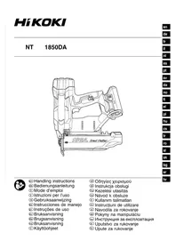 Notice HiKOKI NT1850DA Grapadora