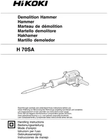 Notice HiKOKI H70SA Hamer