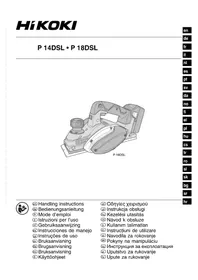 Notice HiKOKI P14DSL Rindea