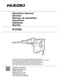 Notice HiKOKI H41SA Hamer