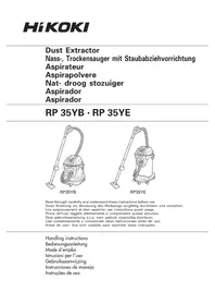 Notice HiKOKI RP35YB Aspirateur de table